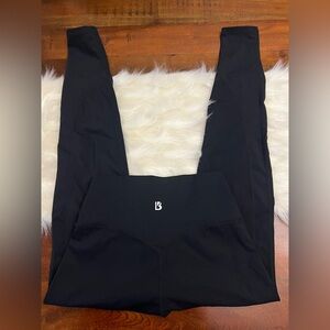 Buffbunny Collection Step-Up Leggings Onyx Black Size Medium V-Back